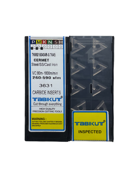 Trabikut carbide inserts