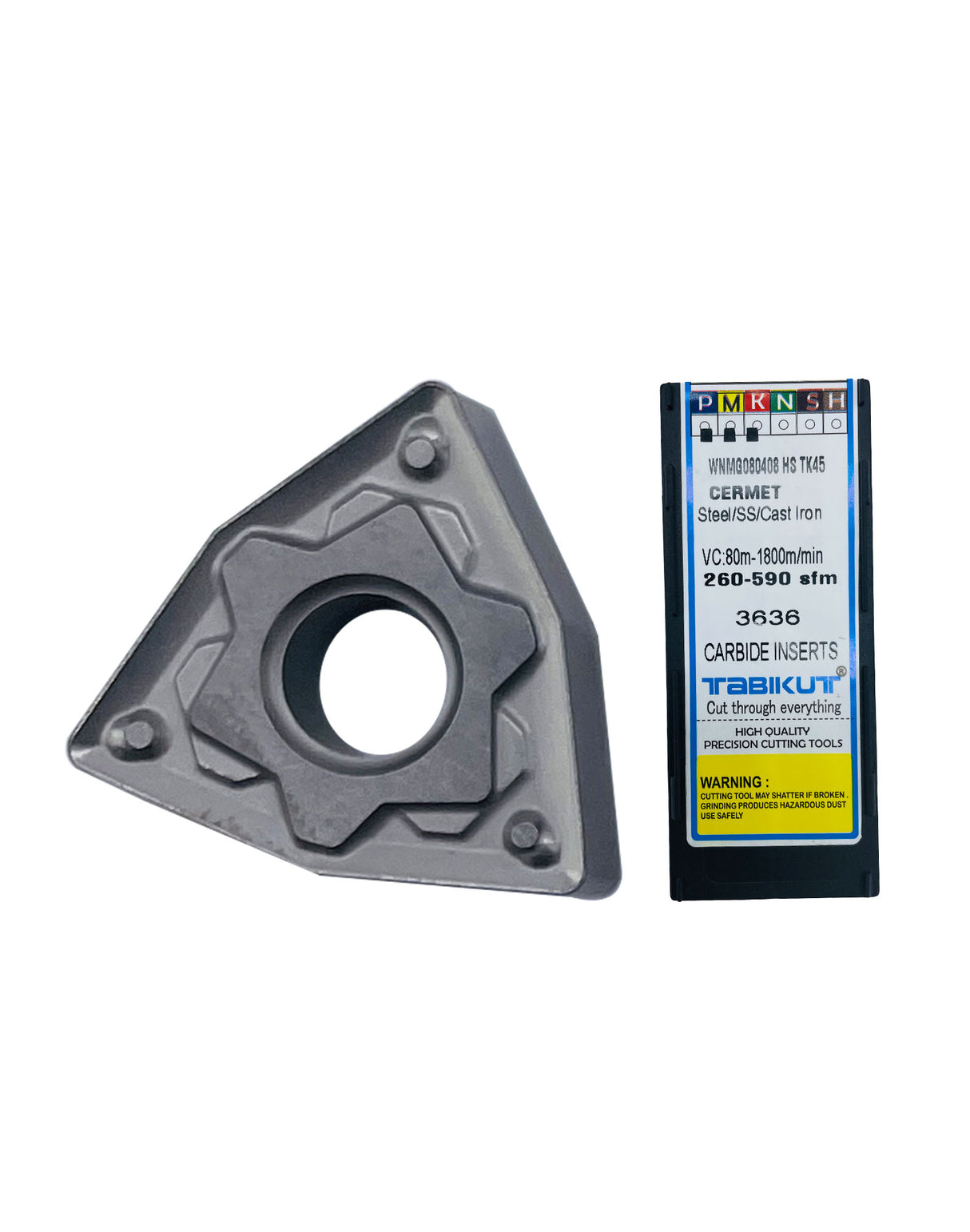 Steel cutting insert tool