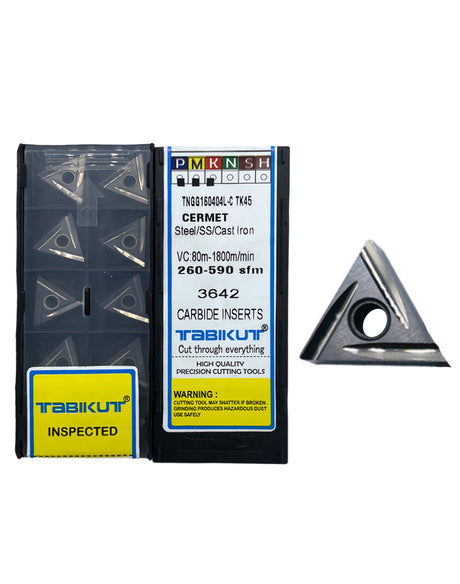 Cermet turning inserts	