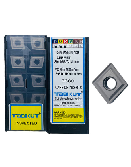CNMG120404 TK45 Cermet insert	