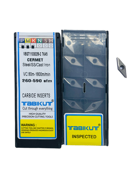 Cermet inserts