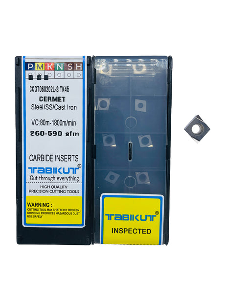 TK45 cermet threading insert pack of 10