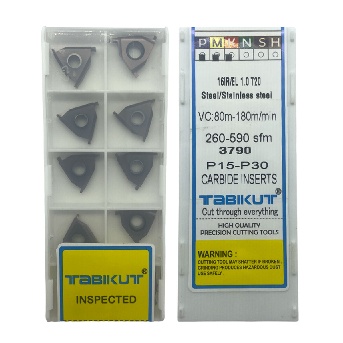 Buy u lock grooving 16IR and 16EL pack of 10 grooving inserts – Jaibros