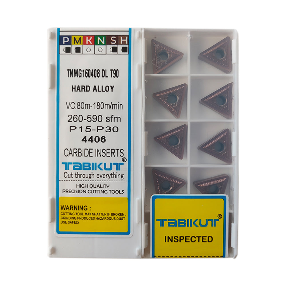 TNMG160408 DL T90 for hard alloy cutting material pack of 10