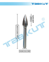 Metal burr tool 
