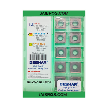 DESKAR SPMG140512 LF6118 Carbide Inserts