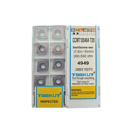 Tabikut CCMT120404 Carbide Turning Inserts