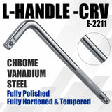 Chrome vanadium L handle tool