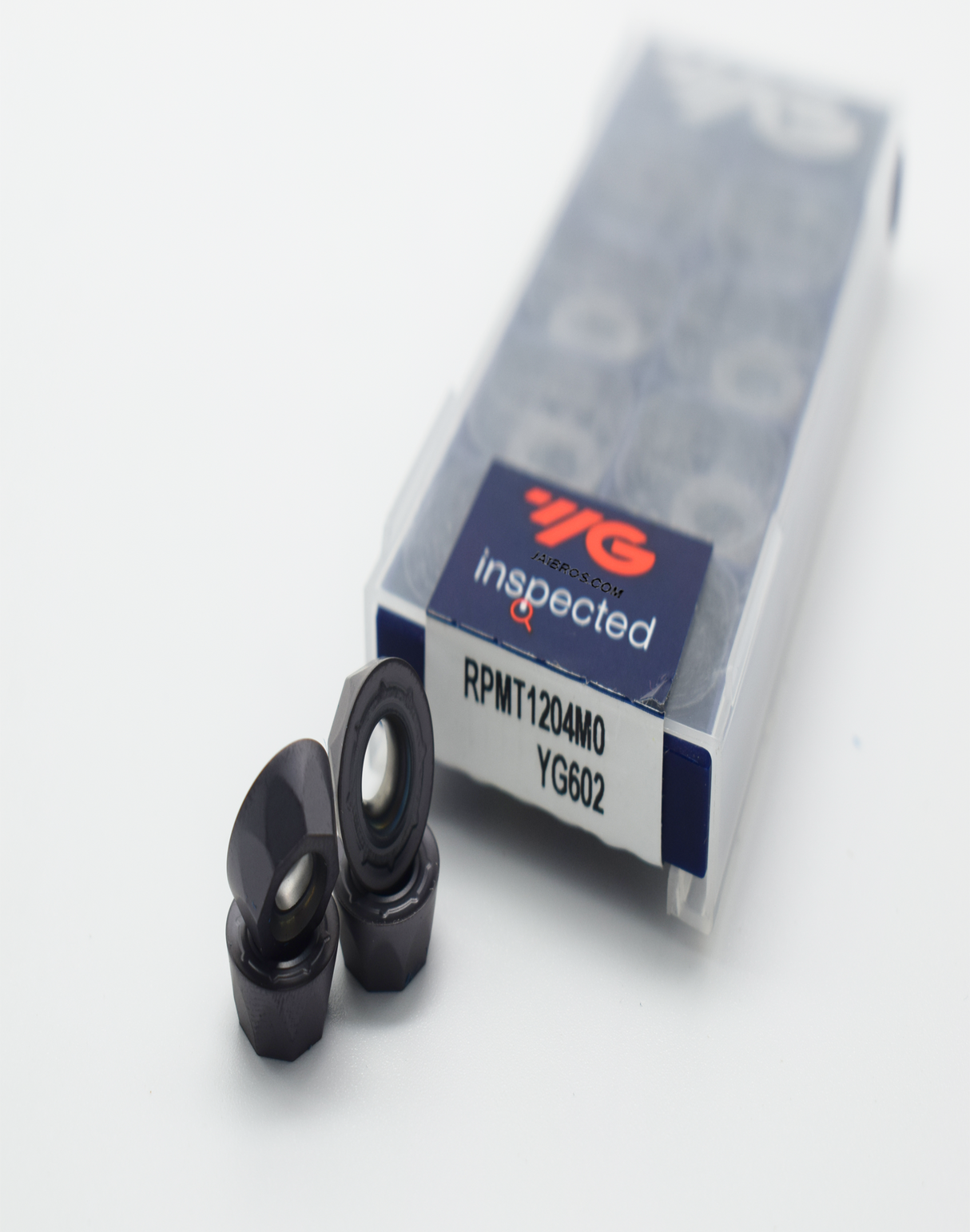 RPMT1204 carbide insert YG1 grade pack of 10