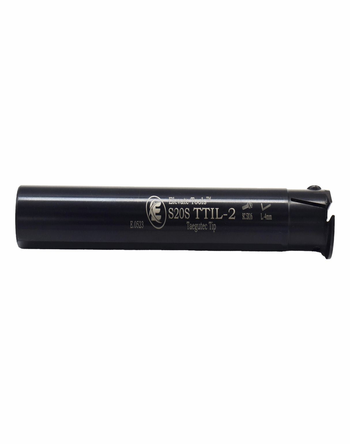 20 mm internal grooving bar with 3 mm TDC insert	