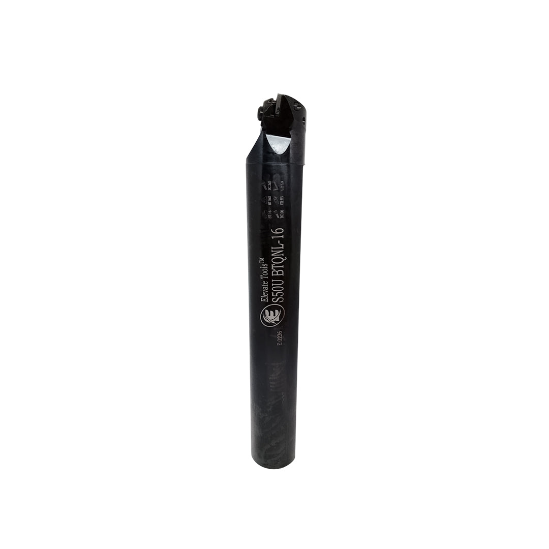 Left-handed internal boring bar