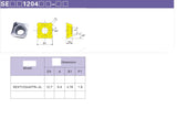 SEHT1204AFFN-AL carbide insert