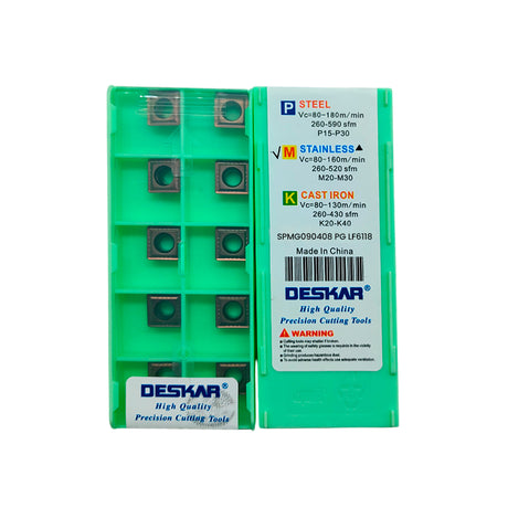 Deskar SPMG LF6018 pack of 10 drilling inserts shop now