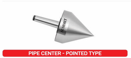 Summit pointed type pipe center