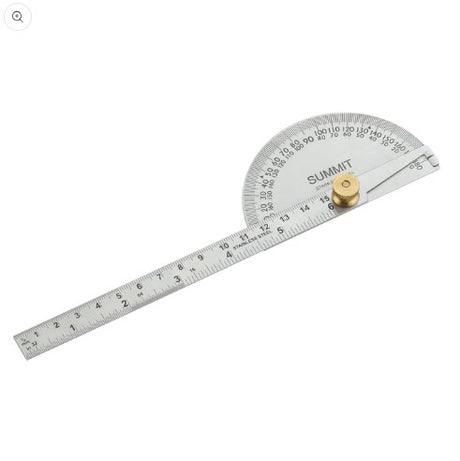 Stainless steel bevel protractor tool