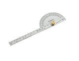 Metal bevel protractor measuring tool