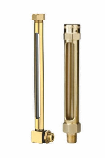 Brass liquid level gauge indicator