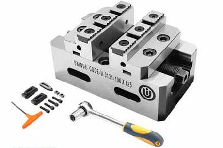 UNIQUE precision vise with accessories