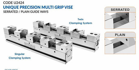 Precision multi grip vise system chart