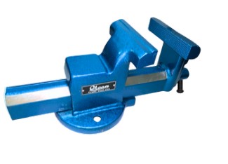 Orcan blue steel drop forged bench vice