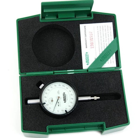Insize dial indicator in case