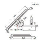 INSIZE UNIVERSAL PROTRACTOR-2372