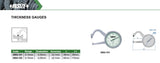 Insize thickness gauge technical display