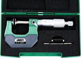 Insize disc micrometer in case