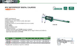Insize waterproof digital calipers specification