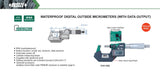 Insize waterproof digital micrometer sheet