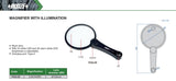 INSIZE Magnifier With Illumination (7532-25)