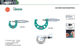 Outside micrometers product catalog