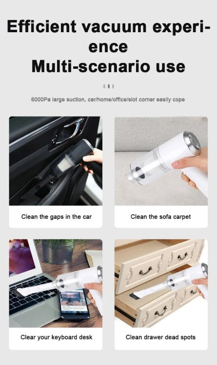 Multipurpose handheld vacuum cleaner