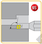 S-Type Boring Bar S16/7 SCLCR/L 06 (T15, T20, T25, T30) Pack of 1