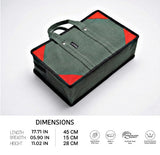 HENNY BAGS Canvas Tool Bag. Extra Heavy Duty Tool Bag for Electrician, Technician,Service Engineer,Mechanic, Plumber, Carpenter|ProMax Strong Canvas Tool Bag with 2 Inside Zipper Pockets