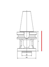 BT40 BST HOLDER for big size boring bars rough and finish PACK OF 1