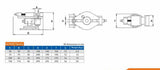 UNIQUE Universal Machine Vise (Code- U1313)