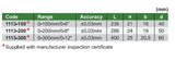 Wireless digital caliper table