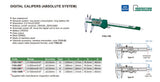 Insize absolute system digital calipers