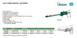 Insize left hand digital calipers