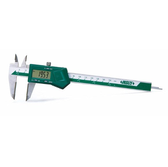 INSIZE DIGITAL CALIPER WITH CARBIDE TIPPED JAWS - 1110