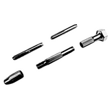 Disassembled Swivel Head Pin Vise Showing Components