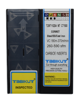 TCMT110204 cermet insert CT1500 for steel turning	