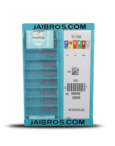 Taegutec TDC2mm grooving TT9030 1 box pack of 10