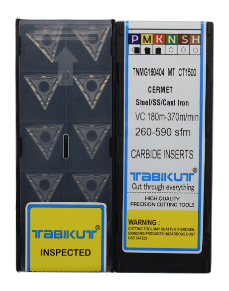 CT1500 cermet inserts	