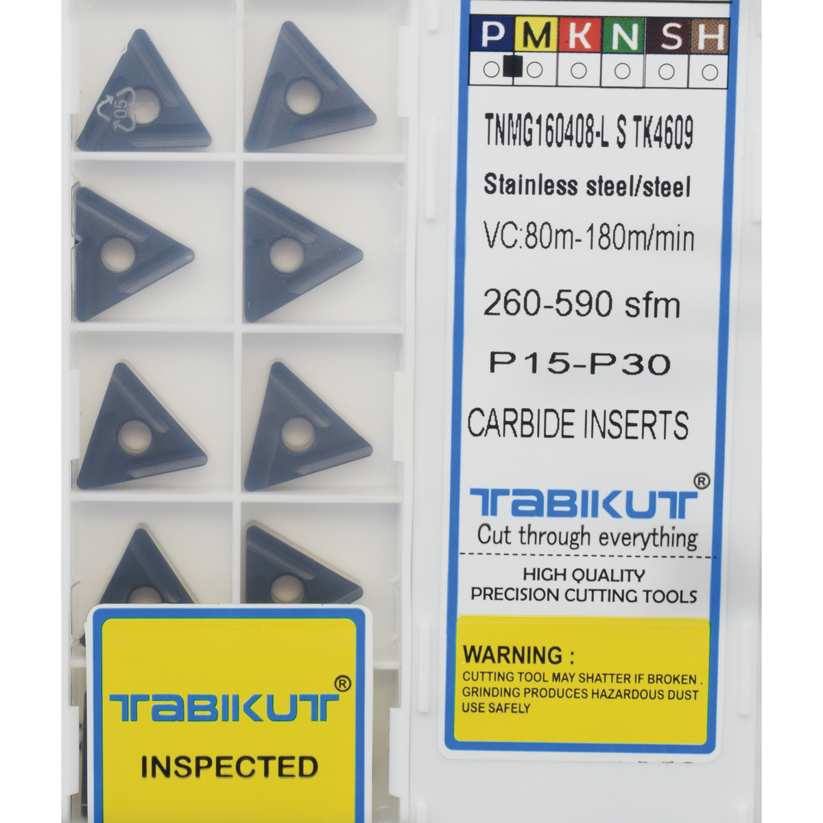 Buy Carbide Inserts TNMG160408 - 10 Pcs Set | Industrial Tools – Jaibros