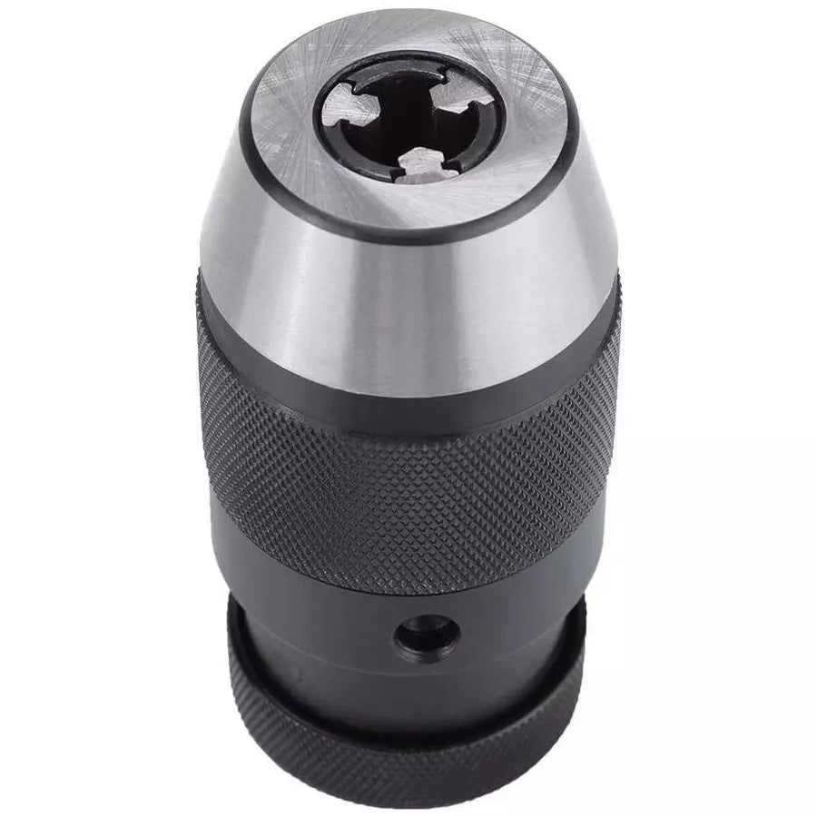 Keyless Drill Chuck 1-13mm JT6 Taper Light Duty Yellow Jaws