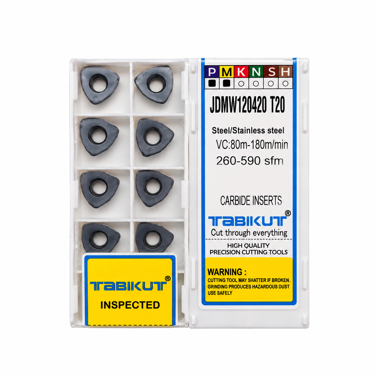 Tabikut JDMW120420 T20 Carbide Insert Case