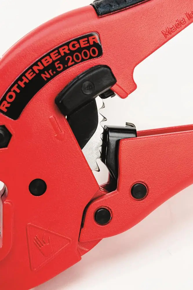 Rothenberger ratchet plastic pipe cutter