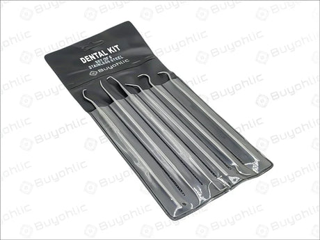 Stainless steel dental pick tool set